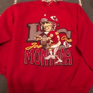 Joe Montana Chiefs Sweater